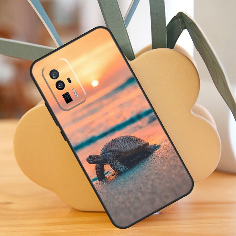 Чехол Морская Черепаха для Xiaomi 13T 11T 12T Pro 13 14 Ultra 12 Lite POCO F6 F5 X6 Pro M6 X3 X5 M5s F3