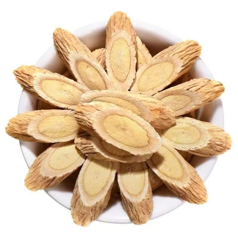 New Astragalus 120g Bottle: Sliced Huangqi/Bei Qi for Tea, Soup, or Goji Berry Pairing.