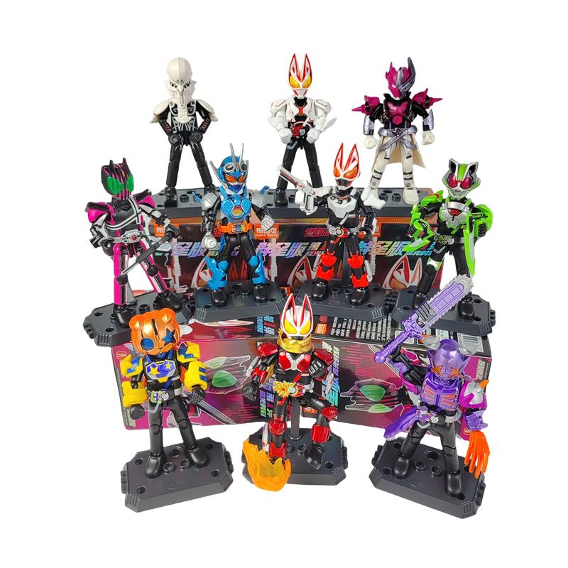 Фигурка Kamen Rider из аниме Blokees Маскированный Райдер Сборные игрушки Saber GEATS Hopper Kuuga Фигурка действия Сборные игрушки