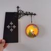 Warm White Light Bookshelf LED Lamp Metal Mini Bookshelf Light Book Nook Decor  Book Lover Gifts
