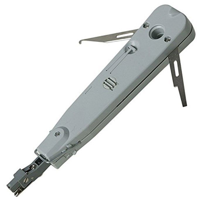 Outil de connexion câble téléphonie - AIMOONSA - 180 mm - Outil à impact - Lames blocage/insertion - Cisailles coupe-fil