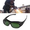 Dark Green Lens Welding Goggles Ultra Light Eyes Protector Durable Welder Glasses