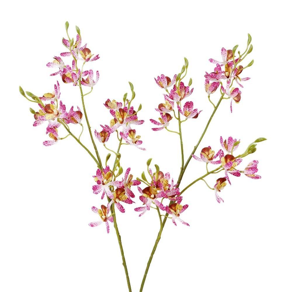 Real Touch Simulation Mini Orchid Small Butterfly Orchid Faux Mini Phalaenopsis Gift