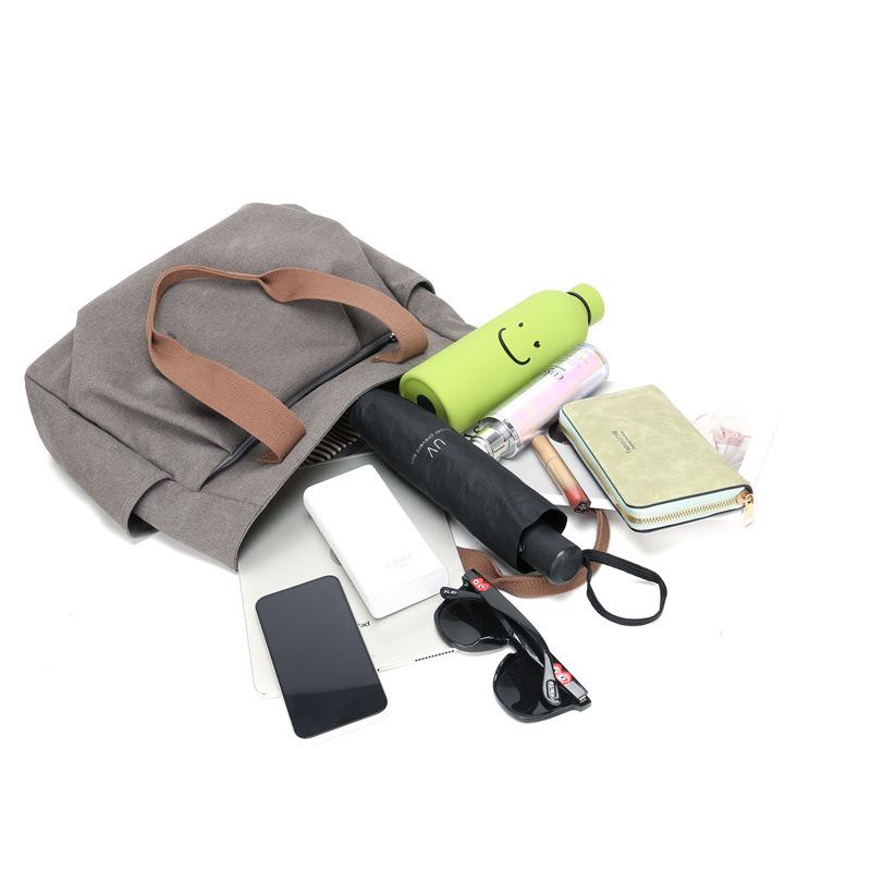 Сумка большая вместительная одноплечевая простая и универсальная для занятий сумка для поездок