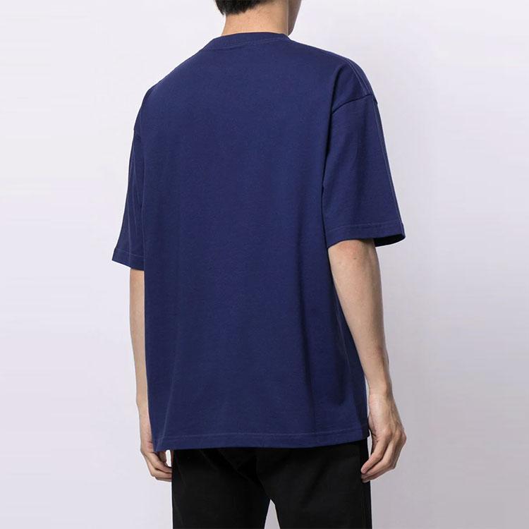Balenciaga T Shirt Regular Fit Men's Blue 612966TIV545400