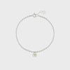 [STONEHENGE] Silver Daisy Bracelet K1662