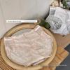 Flower Shadow Mist Lace Mid-Waist Panties - Women's Sexy Japanese Style, Summer Collection