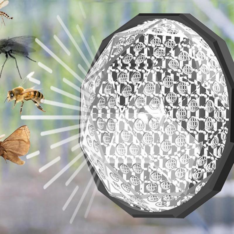 Ловушка для мух в помещении, портативная оптическая ловушка для фруктовых мух, наружные ловушки для мух в помещении для крыльца, дома, балкона, кухни, дома, сада