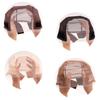 Adjustable Lace Wig Cap with Grip Band Gluless Hairnet U Part Wig Cap for Front Wigs