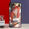 Чехол-футляр Genshin Impact Нилу для Samsung Galaxy S25 Ultra S9 S10 S20 FE S21 S22 S23 Plus S24 Ultra
