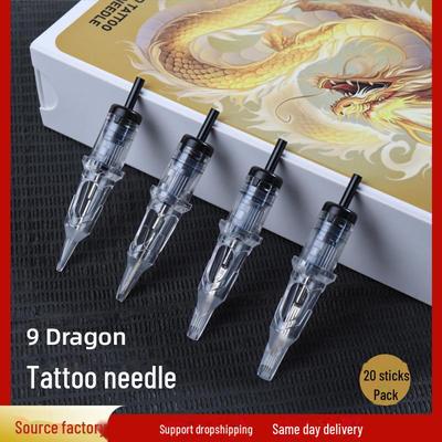 9Dragon Professional Blue одноразовая игла-ручка для татуировки для вышивки бровей
