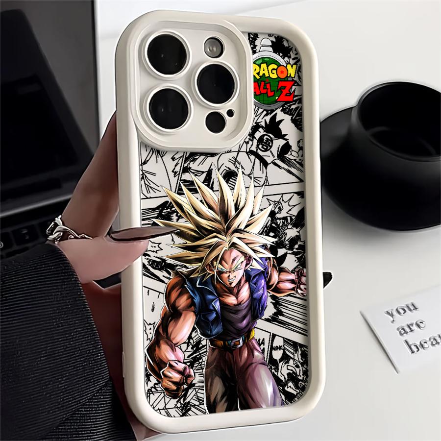 Phone Cover Case for iPhone 17 Pro Max 11 17Pro 15 Plus 16 12 Pro 13 14 Air Dragon Balls Trunks Vegeta