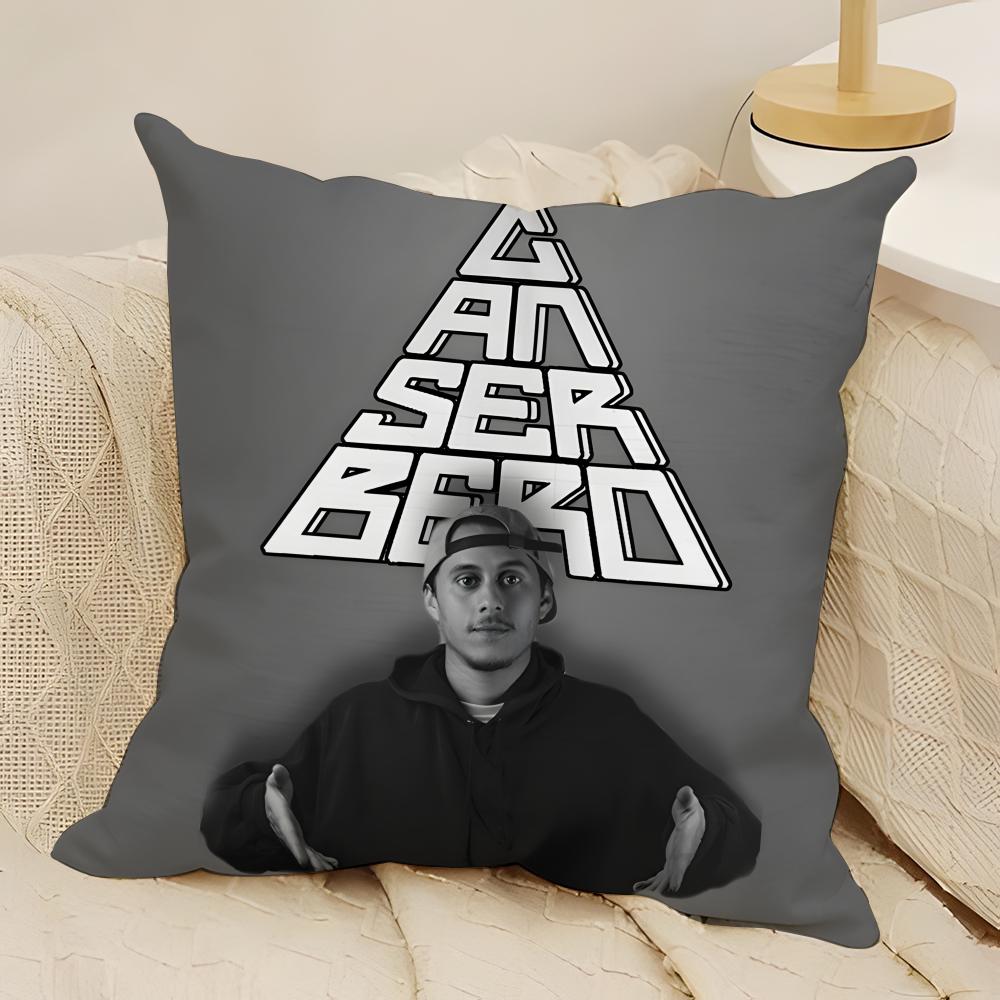 Rap Conciencia Canserbero Pillow Case Natural Linen DoubleSided Printing Sofa Home Decor Cushion Cover