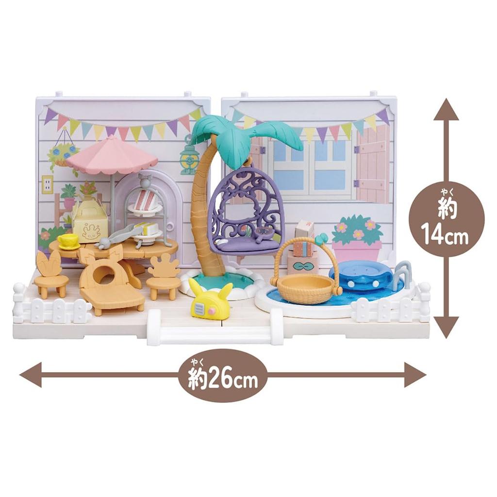 TAKARA TOMY Pokemon PokePeace House Let's Party Garden
