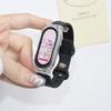Чехол+Силиконовый ремешок для Xiaomi Mi Band 9 Sport Резиновый браслет Браслет pulseira correa для Xiaomi Smart Band 9 NFC Аксессуары