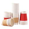 Одноразовые бумажные стаканчики Meiliya для горячих напитков