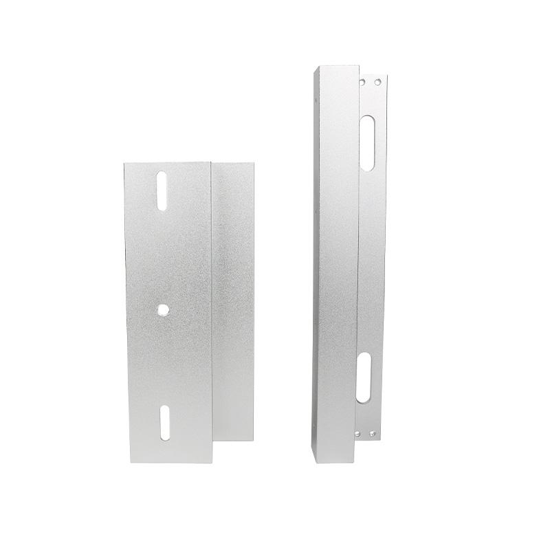 280kg Electric Magnetic EM Maglock Door Lock Bracket Frameless Glass Door Access Control Magnetic Lock Bracket