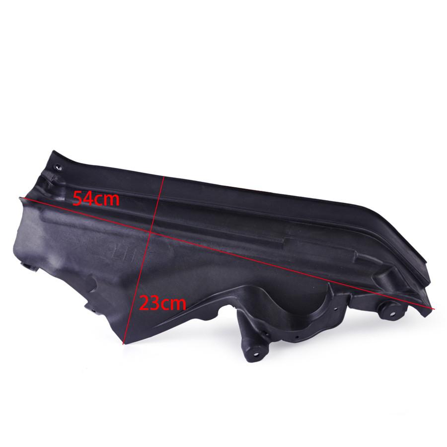 Автомобиль 3x Панель-перегородка верхнего отсека двигателя Комплект Черный пластик для BMW X5 X6 E70 51717169419, 51717169420, 51717169421