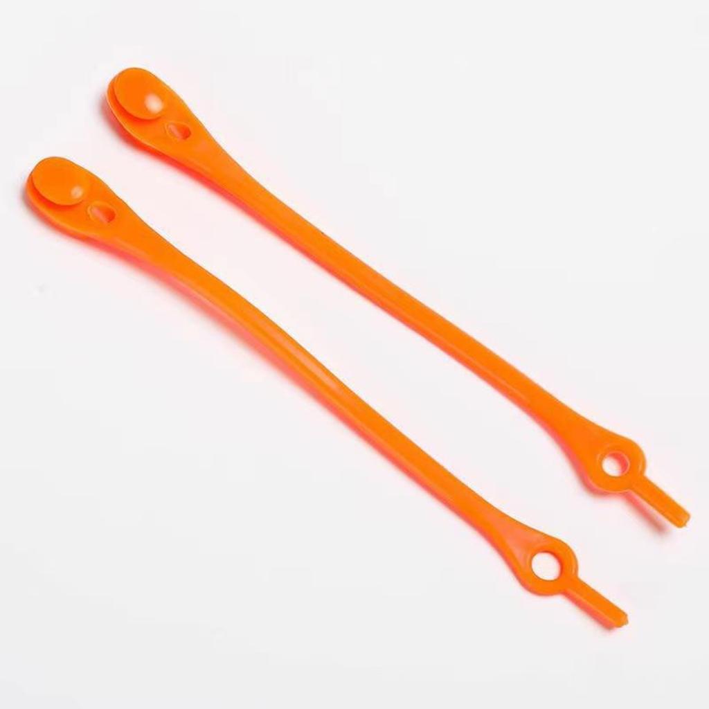 Взрослые силиконовые эластичные шнурки с круглым носком, эластичные, без завязывания