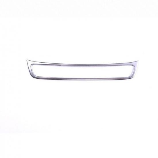 For Jeep Renegade 15 16 17 Silver Steel Emergency Light Switch Panel Trim 1pcs