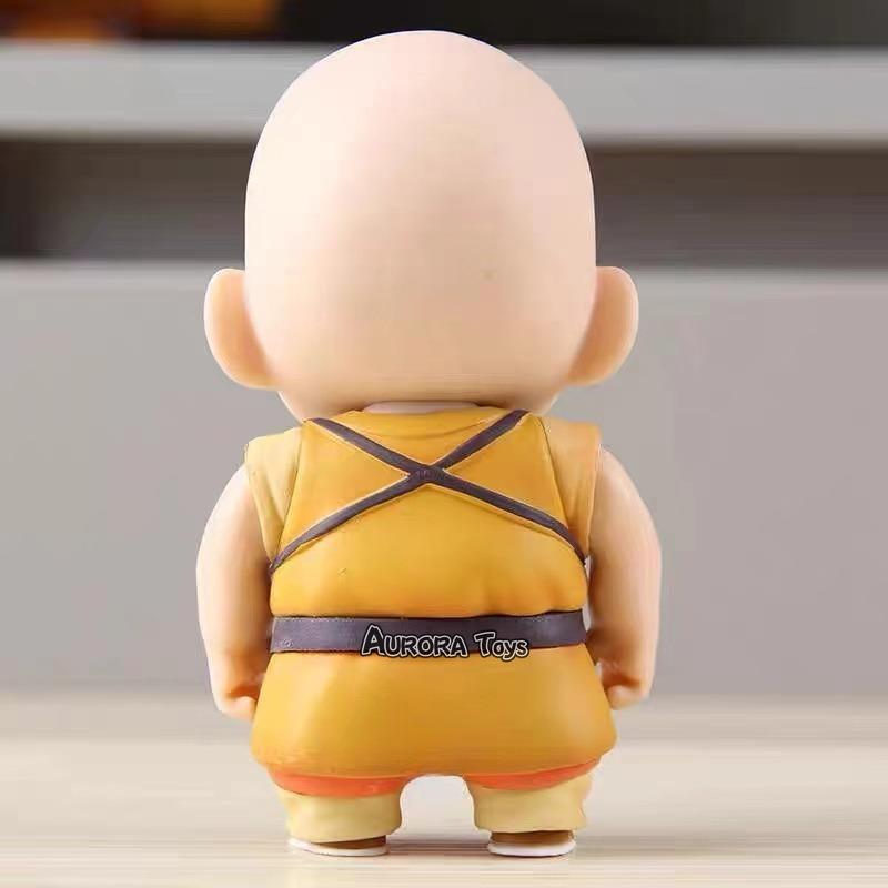 Аниме Dragon Ball Сон Гоку Аниме Фигурки Криллин Фугире Детство Милые Модели ПВХ Статуя Настольные Украшения Коллекционные Игрушки Подарки
