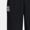 Under Armour Однотонные повседневные трикотажные спортивные брюки на шнуровке для женщин, черные 1386496-001