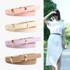 Mori Girl Style Women's Summer Belt - Trendy, All-Match, Simple Fashion PU Thin Belt