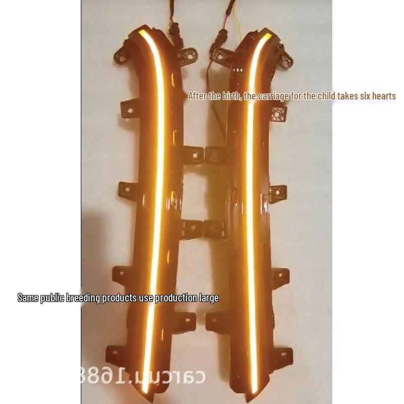 LED Daytime Running Lights for BYD D9 Grille: Alpha Style