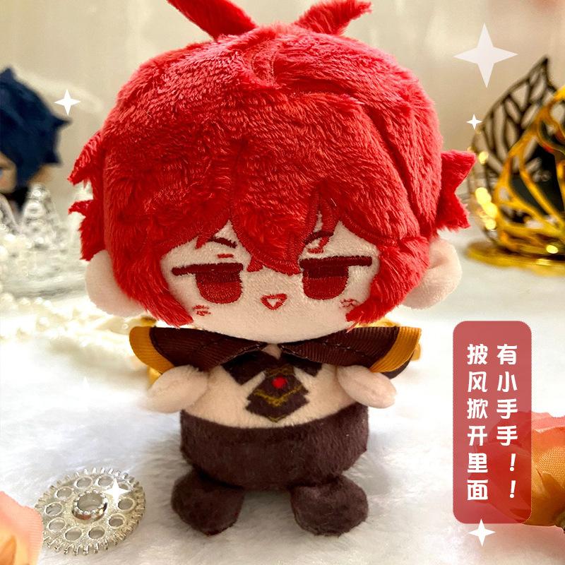 LohenGenshin Impact Plush Doll Lumine Dainsleif Yoimiya Aether Alhaitham Kaveh Freminet Focalors Arlecchino Neuvillette Toy Gift
