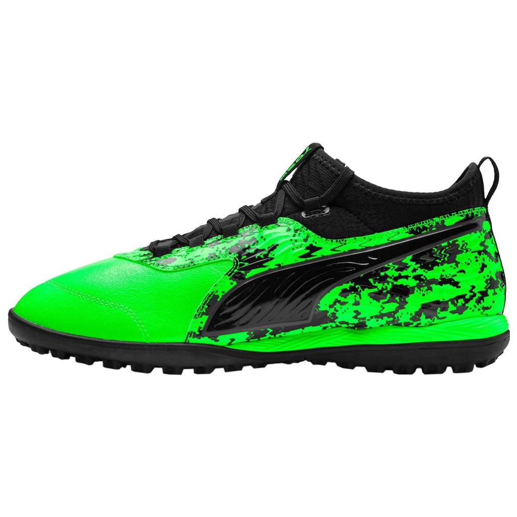 Puma One 19.3 Artificial Turf TF (Rubber Studs) TT (Rubber Studs) Shock Absorbing Durable Soccer Shoes Unisex Soccer Shoes Green 105489-03