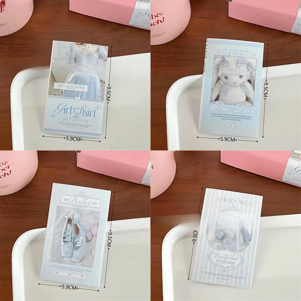 20Pcs Mix Ballet Style Cute Girls Sealing Sticker Kpop Card DIY Packing Bubble Mailer Express Box Decorative Label