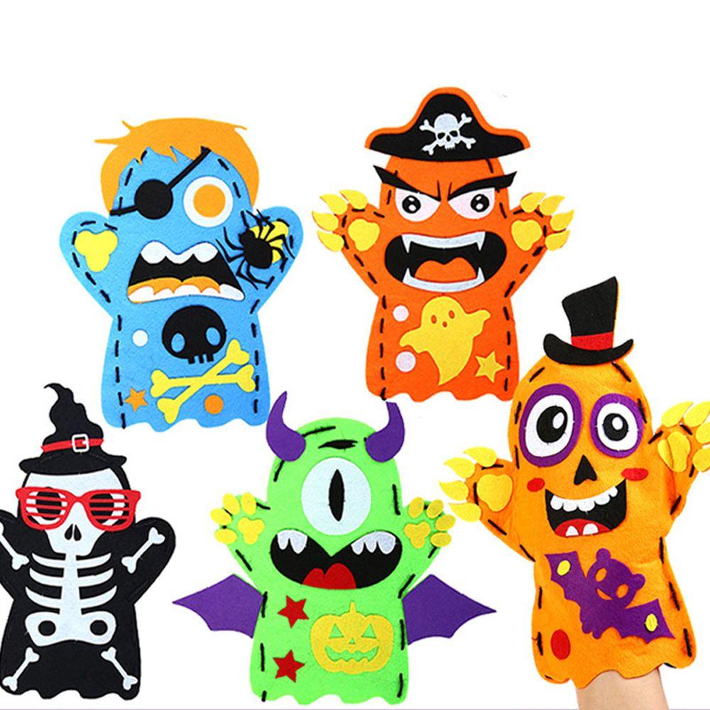 Kinderen Activite Halloween Decoration DIY Hand Puppet Kits Halloween Puppet Hand Puppet Toy