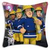 Anime For Firemans S-Sam Pillow Covers Cartoon Sofa Decorative Home Double-sided Printing Short Plush Cute Cushion Cover