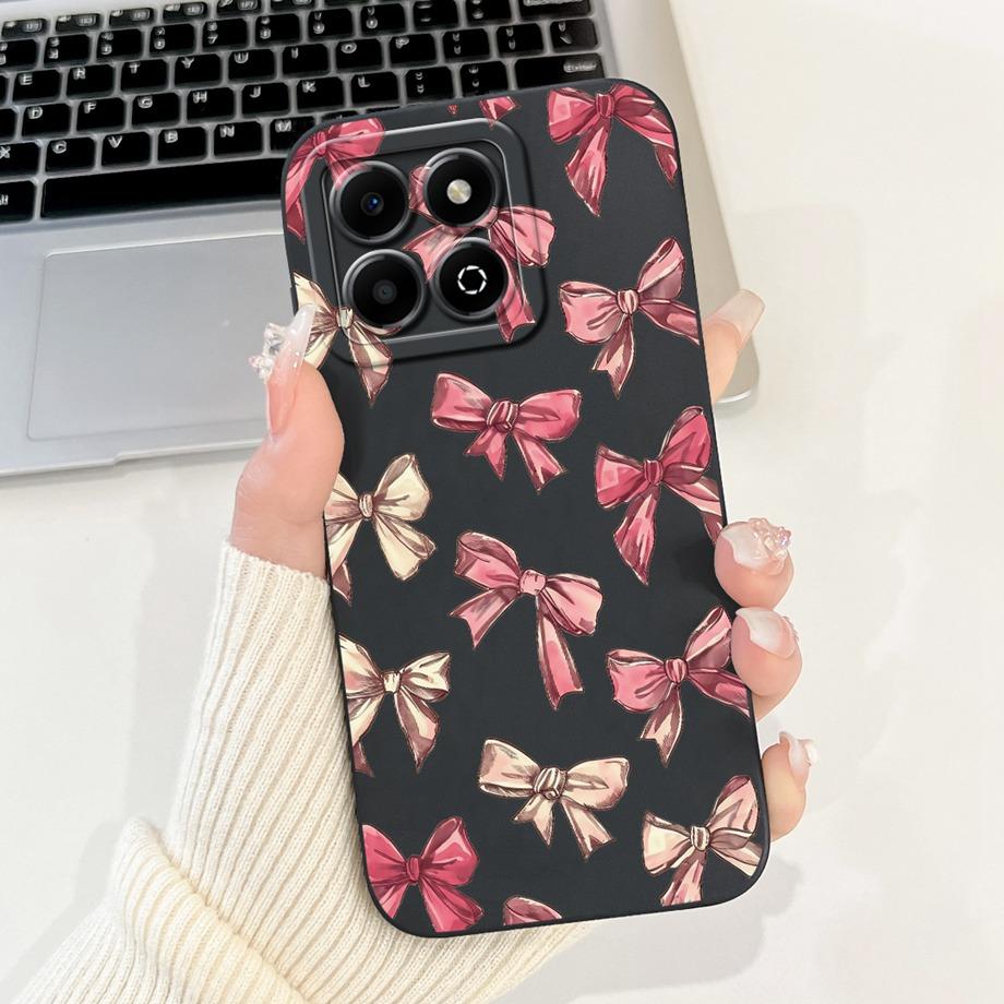 Чехол для Huawei Honor X6a X6b X6a Plus Чехол для телефона Honor X6 X6s 4G Мягкий силикон Funda Женский модный чехол с цветочным принтом