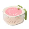 Fruit Strainer with Folding Handles Efficient Berry Rinsing Basket Draining Container for Washing Fruits And Vegetables