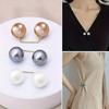 6Pcs Clothing Accessories Pearl Brooch Detachable Waist Clip New Tighten Waist Button  Women