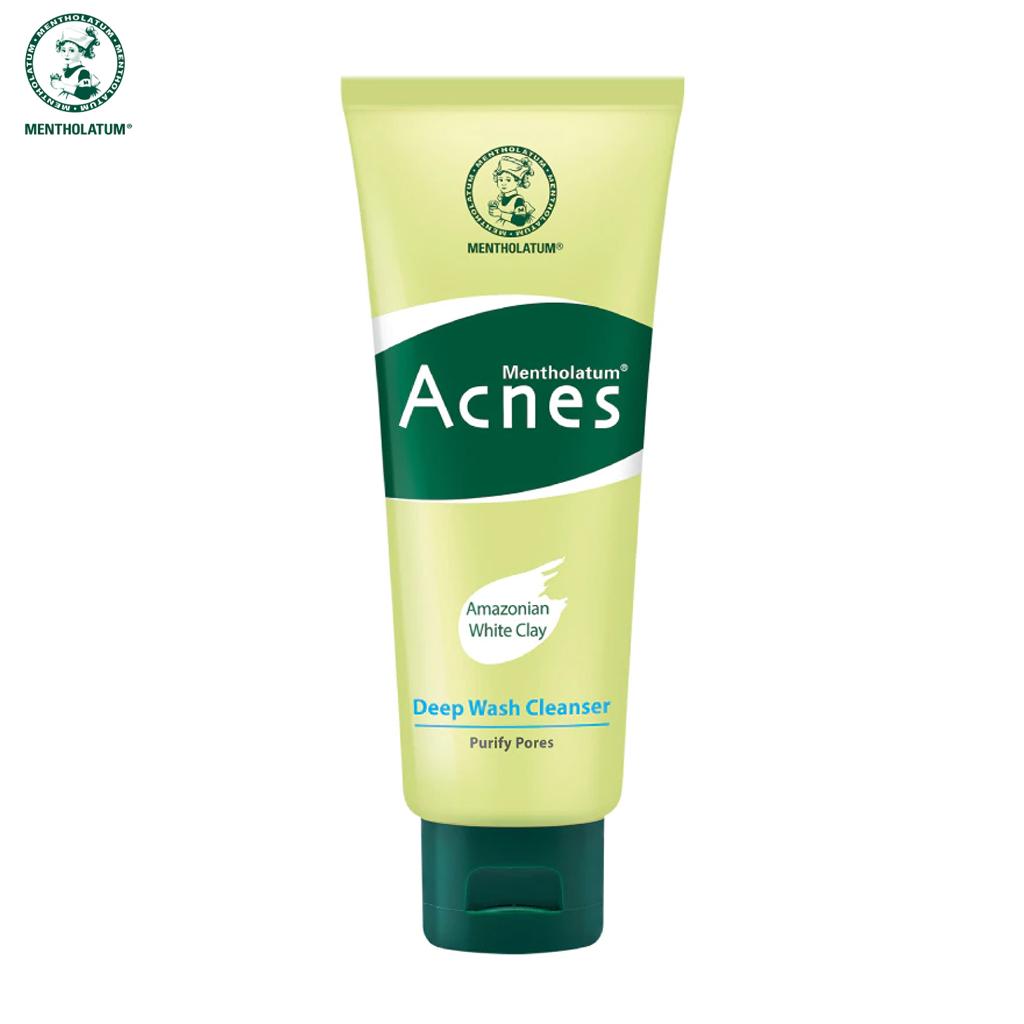 MENTHOLATUM Очищающее средство для глубокой стирки Acnes 100 г