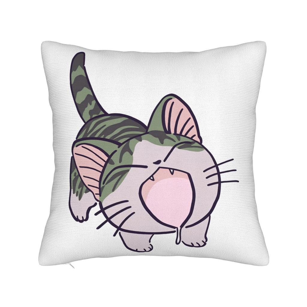 Pillow Cover CChis SSweet HHome Cat Novelty Pillow Case For Sofa Home Decor Pillowcases