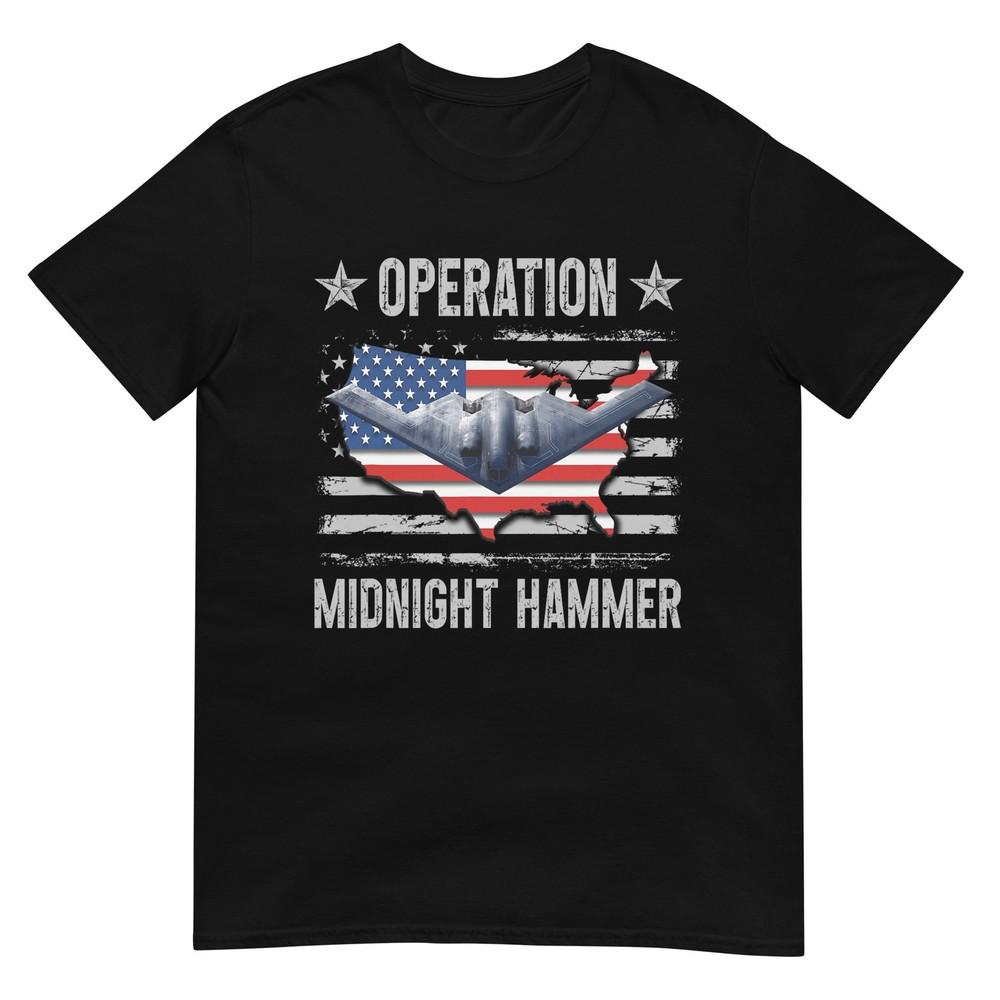 Operation Midnight Hammer Usa Flag Midnight Hammer TShirt