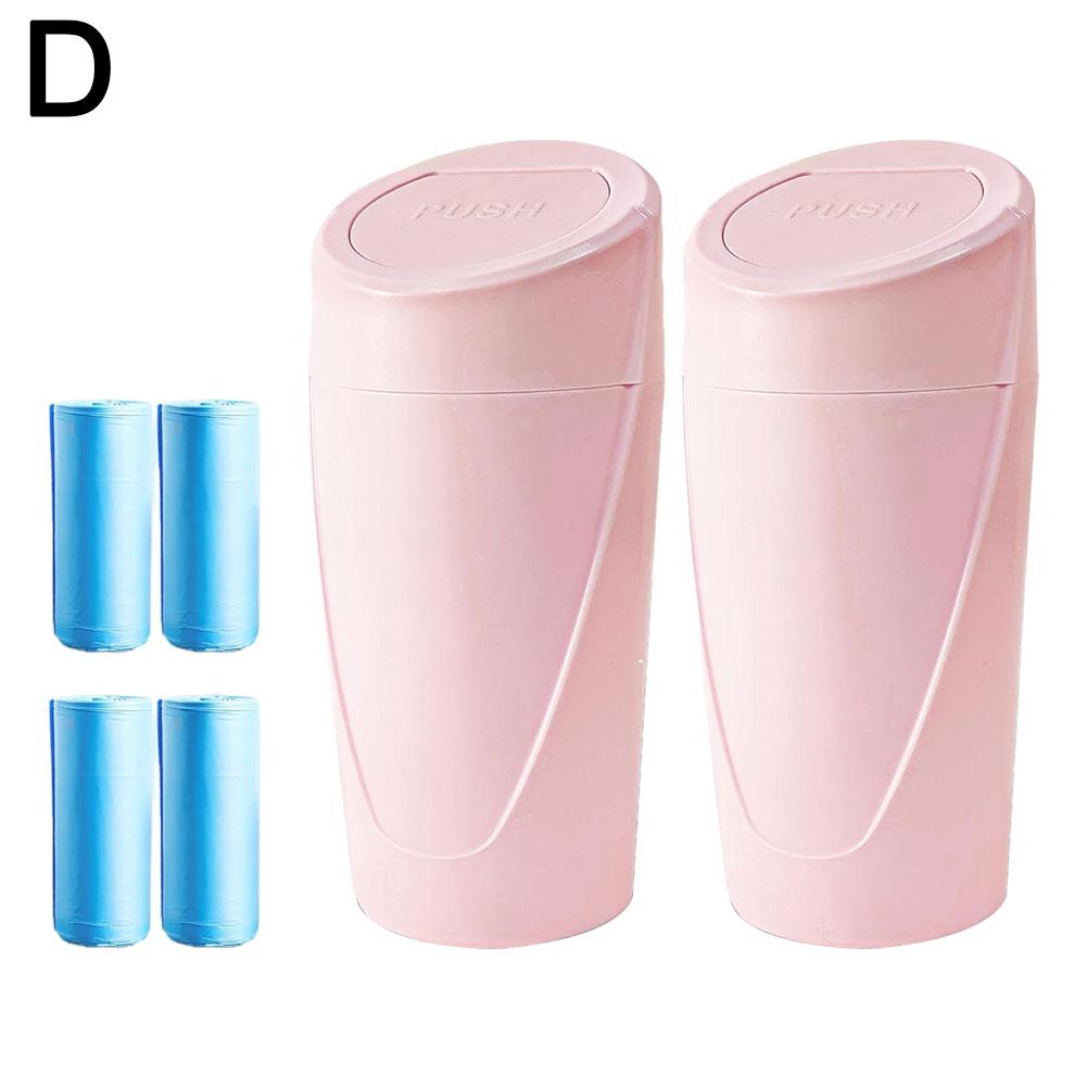 Автомобильный мусорный ящик для салона автомобиля, герметичный автомобильный мусорный бак, небольшой размер, портативный автомобильный мусорный бак, держатель для пепла, организуйте автомобильные аксессуары