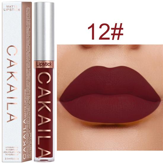 Velvet Matte Lipstick Waterproof Non-marking Lipstick Long Lasting Lipstick