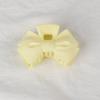 New Candy Bowknot Hair Claw Clips Women Girls Matt Plastic Big Bow Ponytail Holder Hair Clamps Crab Barrettes Hair Accessories