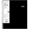 Blue Sky 2026 Monthly Planner Calendar, January 2026 - December 2026, 8" x 10", Monthly Layout, Flexible Cover, Silver Wirebound, Laminated Tabs,