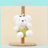 Overalls Cartoon Sunglasses Plush Bear Toys Pendant Ornament For Decoration Bag
