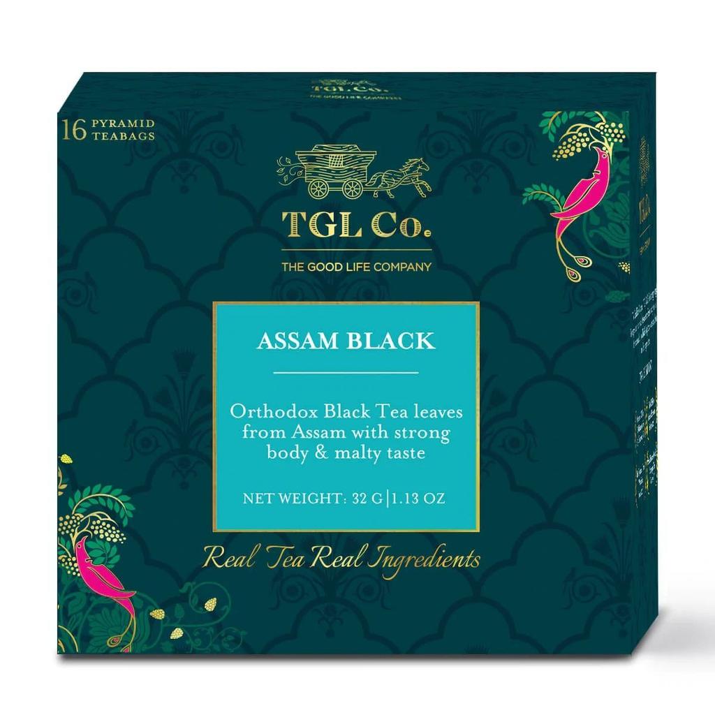 Assam Black Tea (16 Pack, 2 G), Assam Black Tea, TGL Co.