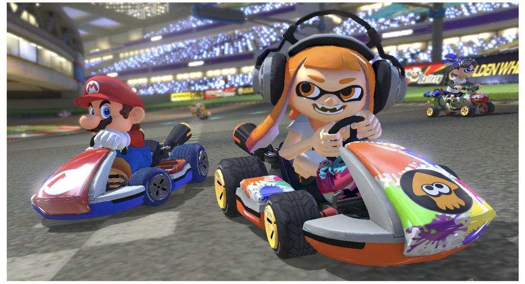 Mario Kart 8 Deluxe - Переключить
