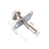 2Pcs Plunger Latches Spring-Loaded Door Lift Adjustment Rod Latch Door Hardware Spring Latch