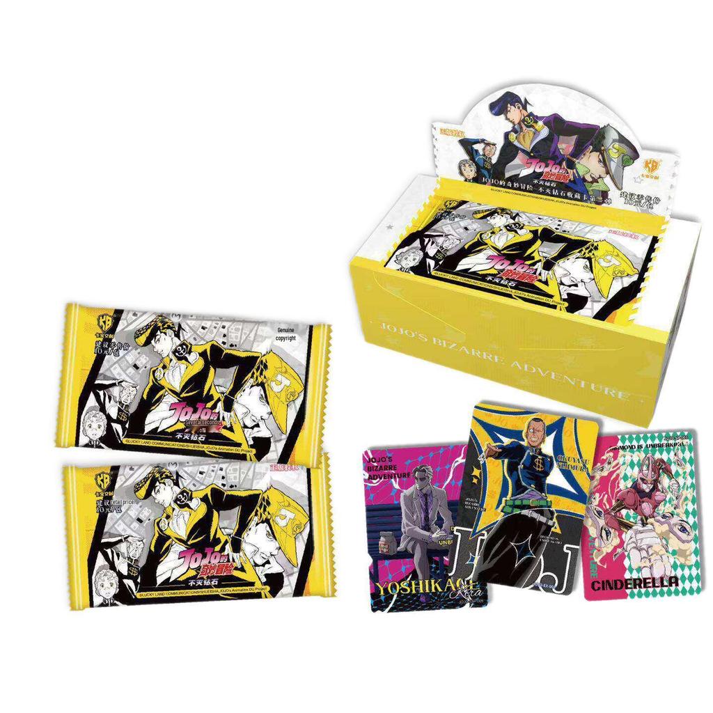 JOJO's Bizarre Adventure Collectible Cards: Diamond is Unbreakable & Golden Wind - Genuine Anime Merchandise by Cardbaobao Culture and Creativity.