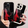 Мягкий чехол JT448 Red Acoustic Guitar in the Rain для iPhone 17 16 15 14 13 Pro Max, Samsung S26 S25 Ultra A17 A07 A56 A16, Xiaomi 15T, Redmi 15c 14C 13C.