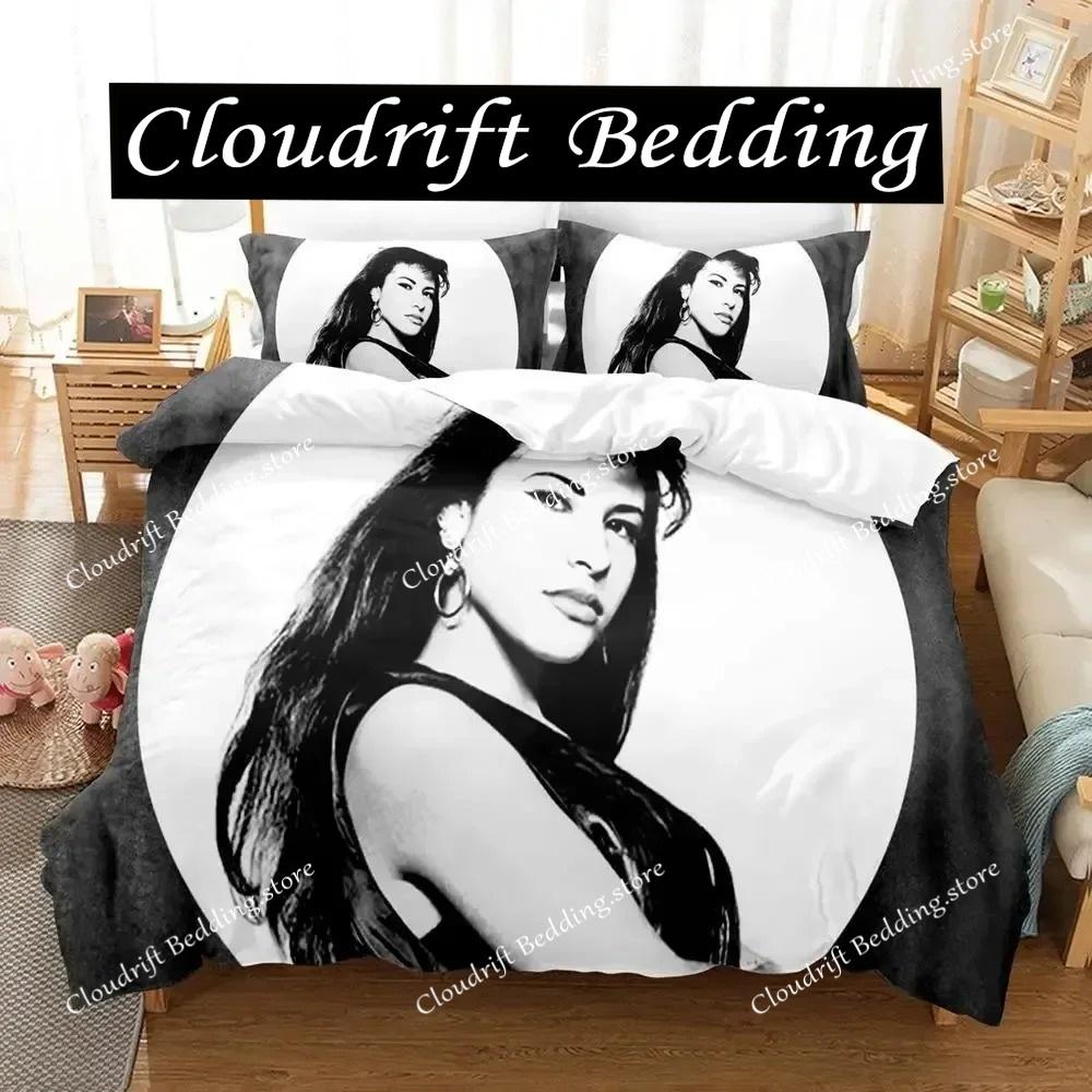 Selena Quintanilla Bedding Set Single Twin Full Queen King Size Bed Set Teenager Bedroom Sheet set Print 2026 New Quilt Cover